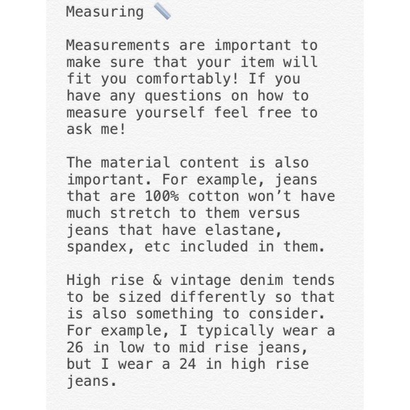 Measurements 🌿 - Picture 2 of 4